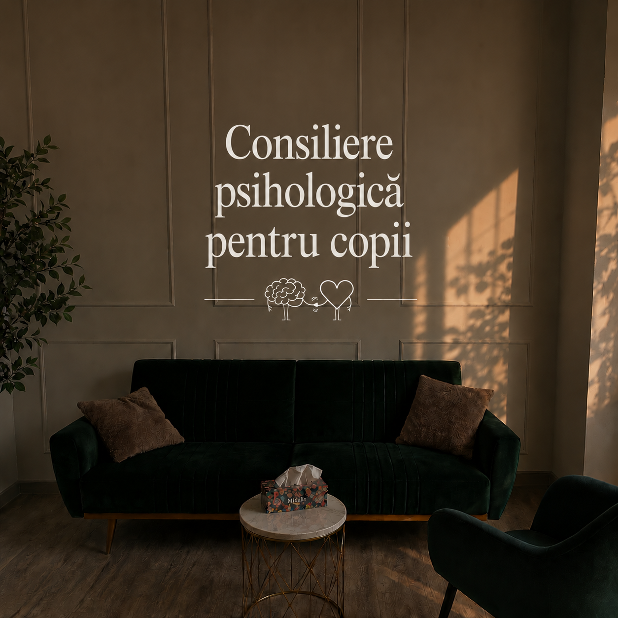 Consiliere psihologică pentru copii - La cabinet