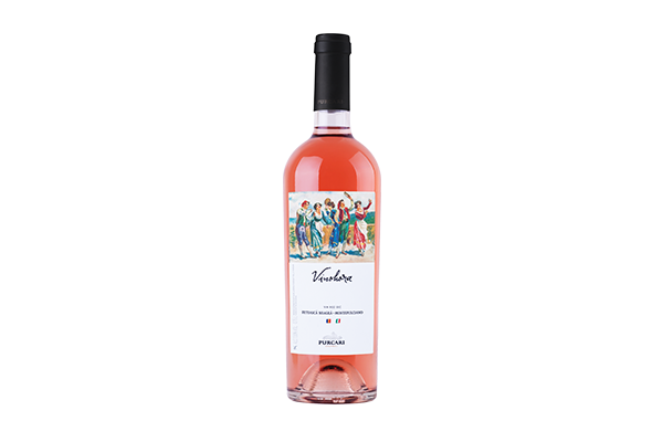 Purcari Nocturn Rose Cabernet Sauvignon, Merlot, Rară Neagră